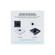 Кулер для корпусу Lian Li TLLCD 120-1, White Cooler (G99.12TLLCD1W.00) (UA)