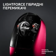 Logitech G Pro X Superlight 2 Lightspeed Wireless Magenta (910-006797) (UA)