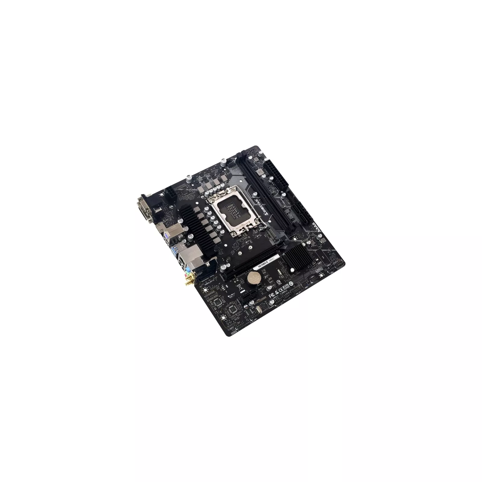 Biostar H610MX-E (UA) Поддержка процессоров 12th / 13th/ 14th Generation Intel Core i9/ i7/ i5/ i3 processors and Intel