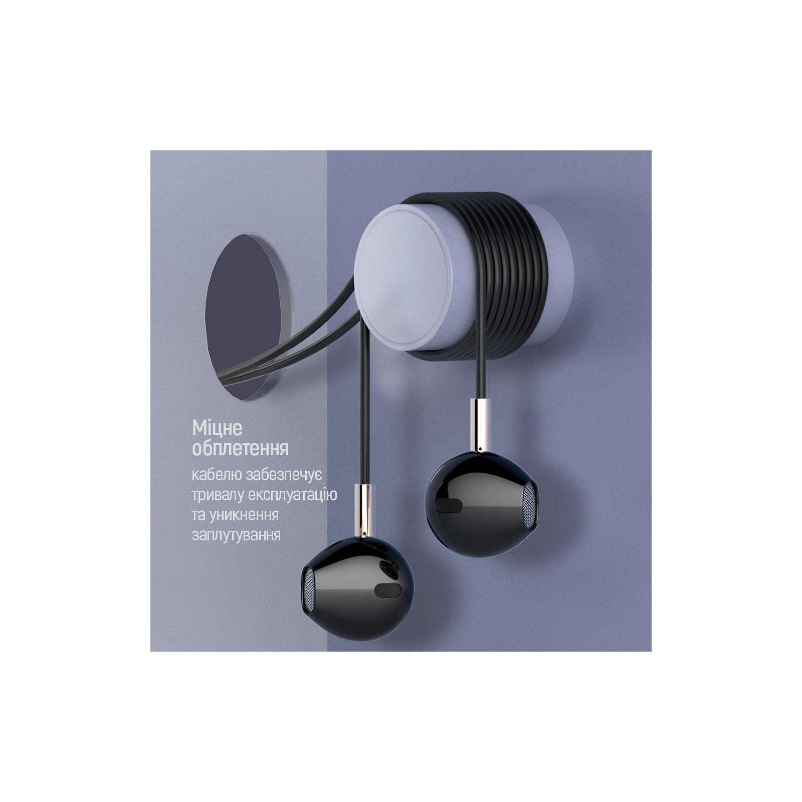 ColorWay Slim 3.5 mm Wired Earphone Blast 2 Black (CW-WD02BK) (UA) Назначение для ноутбука, для телефона