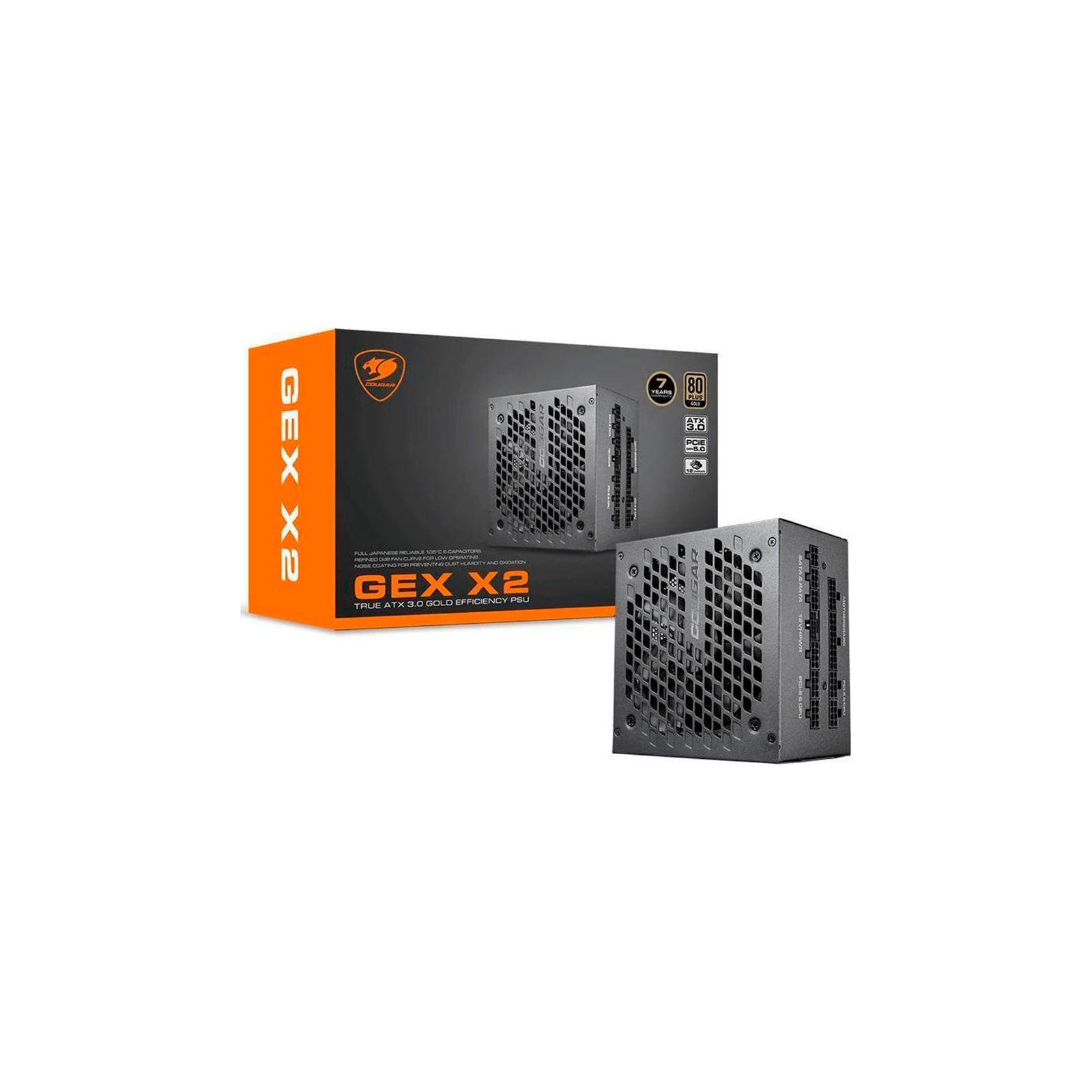 Cougar 1000W (GEX X2 1000) (UA) Тип БП: модульні, для