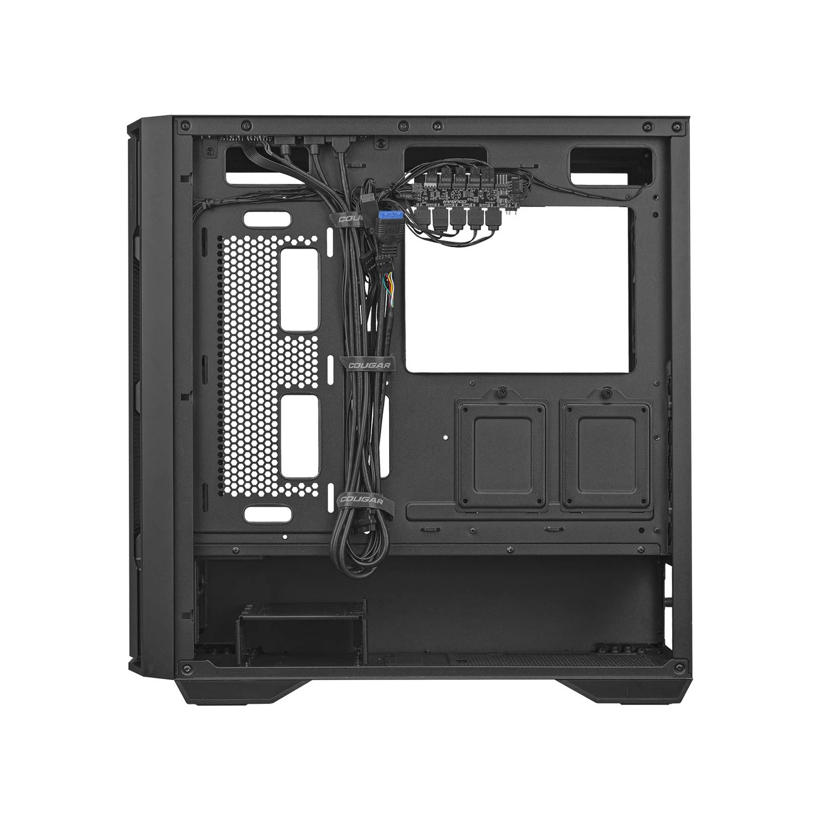 Cougar UNIFACE RGB (UA) Розташування блока живлення нижнє