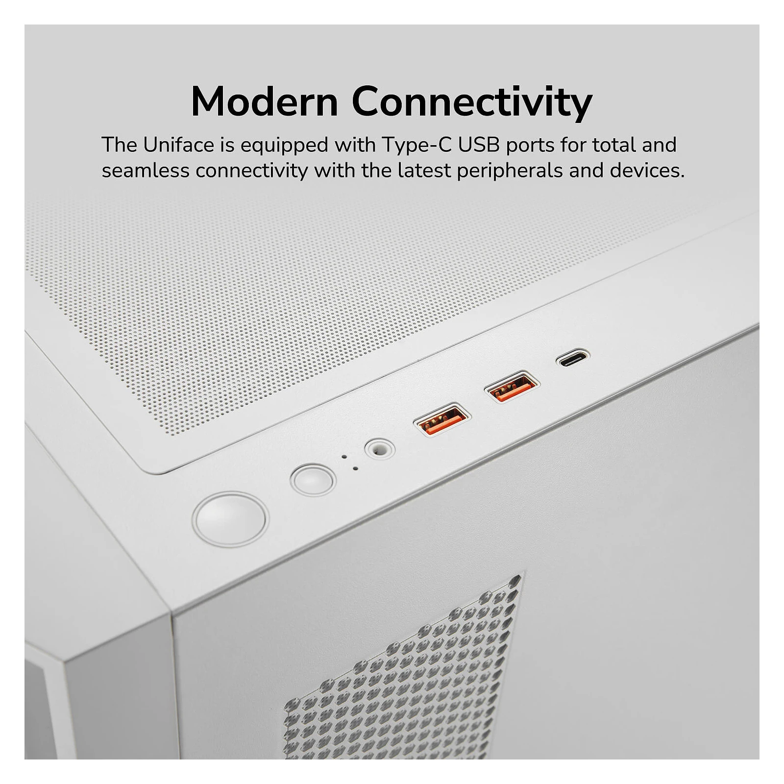 Cougar UNIFACE White (UA) Клас корпусу Геймерські