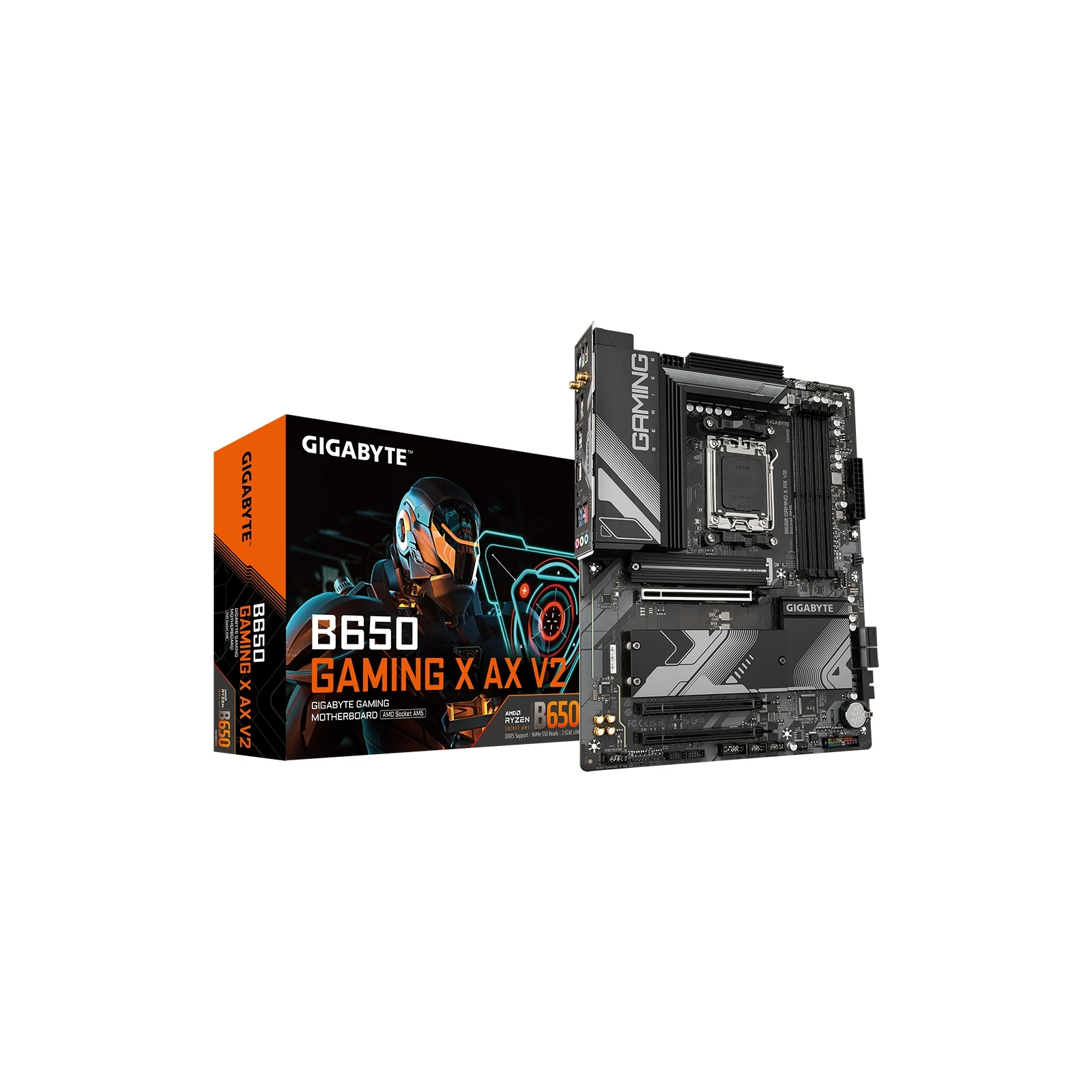 GIGABYTE B650 GAMING X AX V2 (UA) Призначення: геймерська; Сокет: