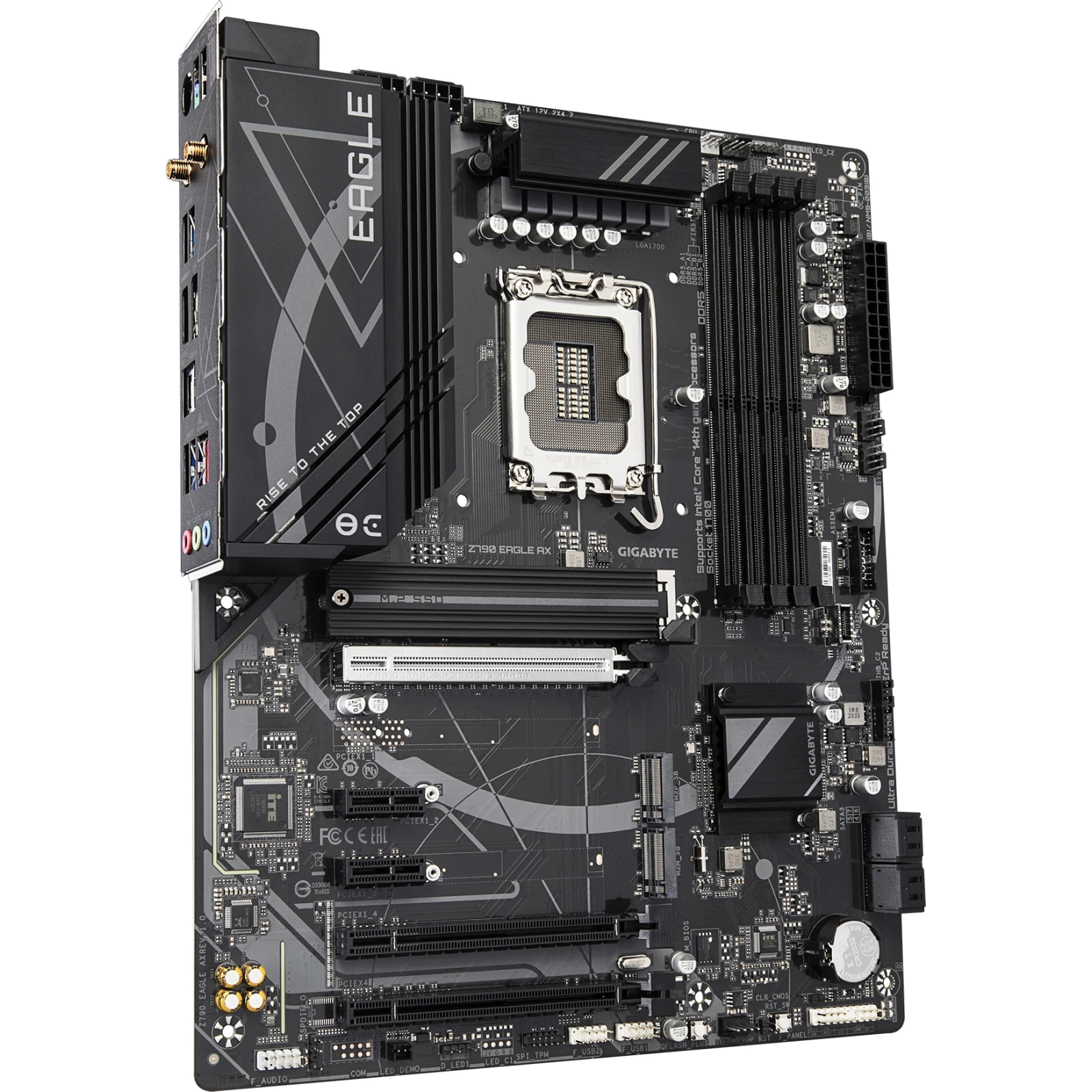 GIGABYTE Z790 EAGLE AX (UA) Призначення: звичайна; Сокет: 1700;