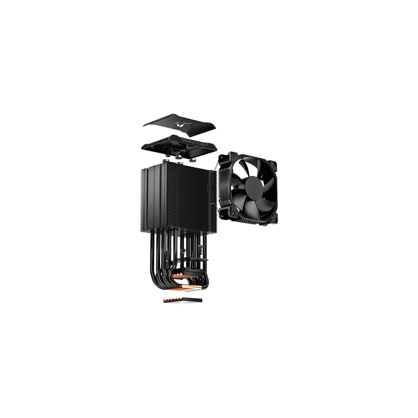 Кулер для процесора JONSBO HX6210 Black (UA) Кількість вентиляторів 1