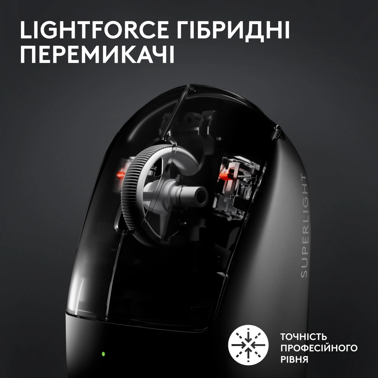 Logitech G Pro X Superlight 2 Lightspeed Wireless Black (910-006630) (UA) Количество кнопок 5