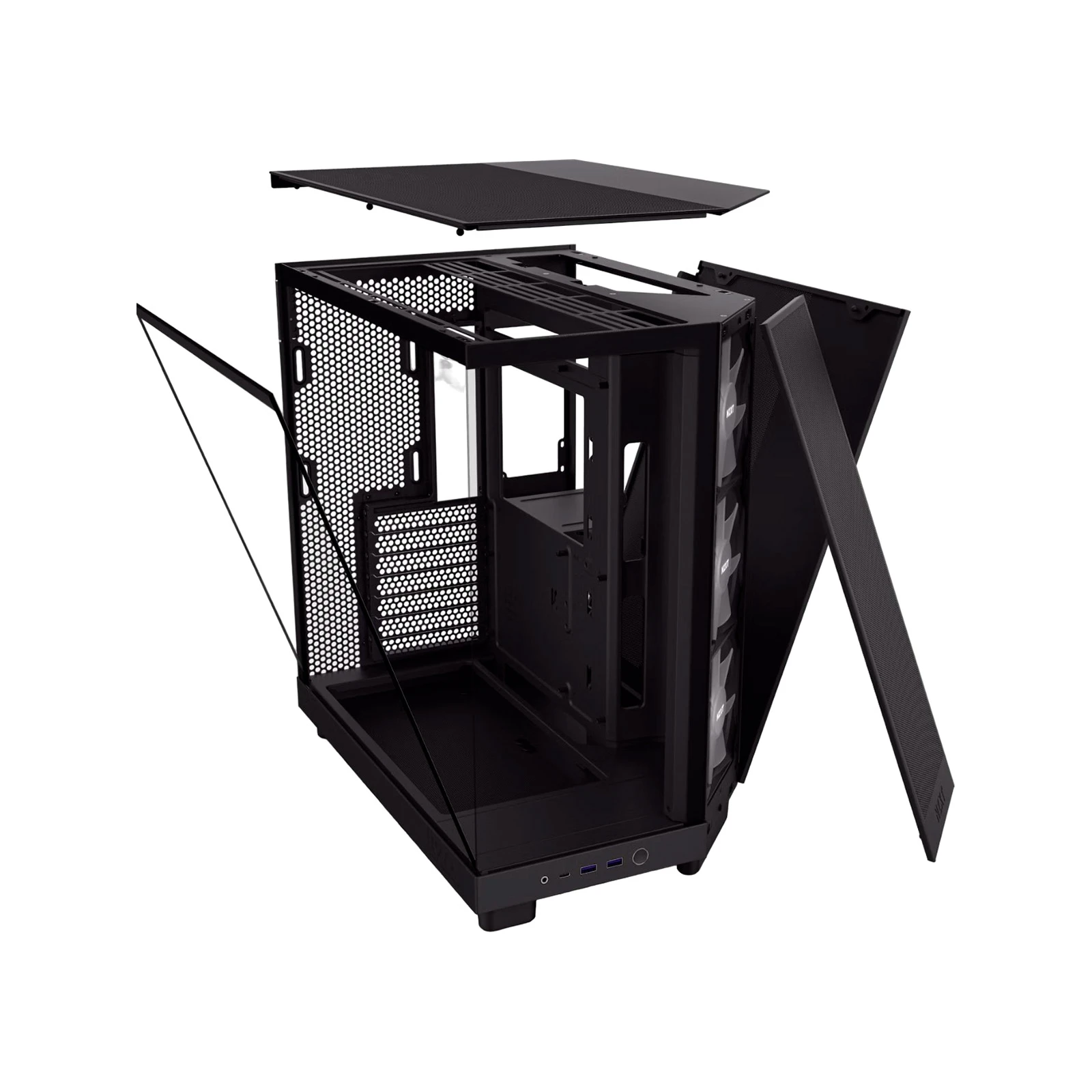 NZXT H6 Flow RGB All Black (CC-H61FB-R1) (UA) Клас корпусу Геймерські