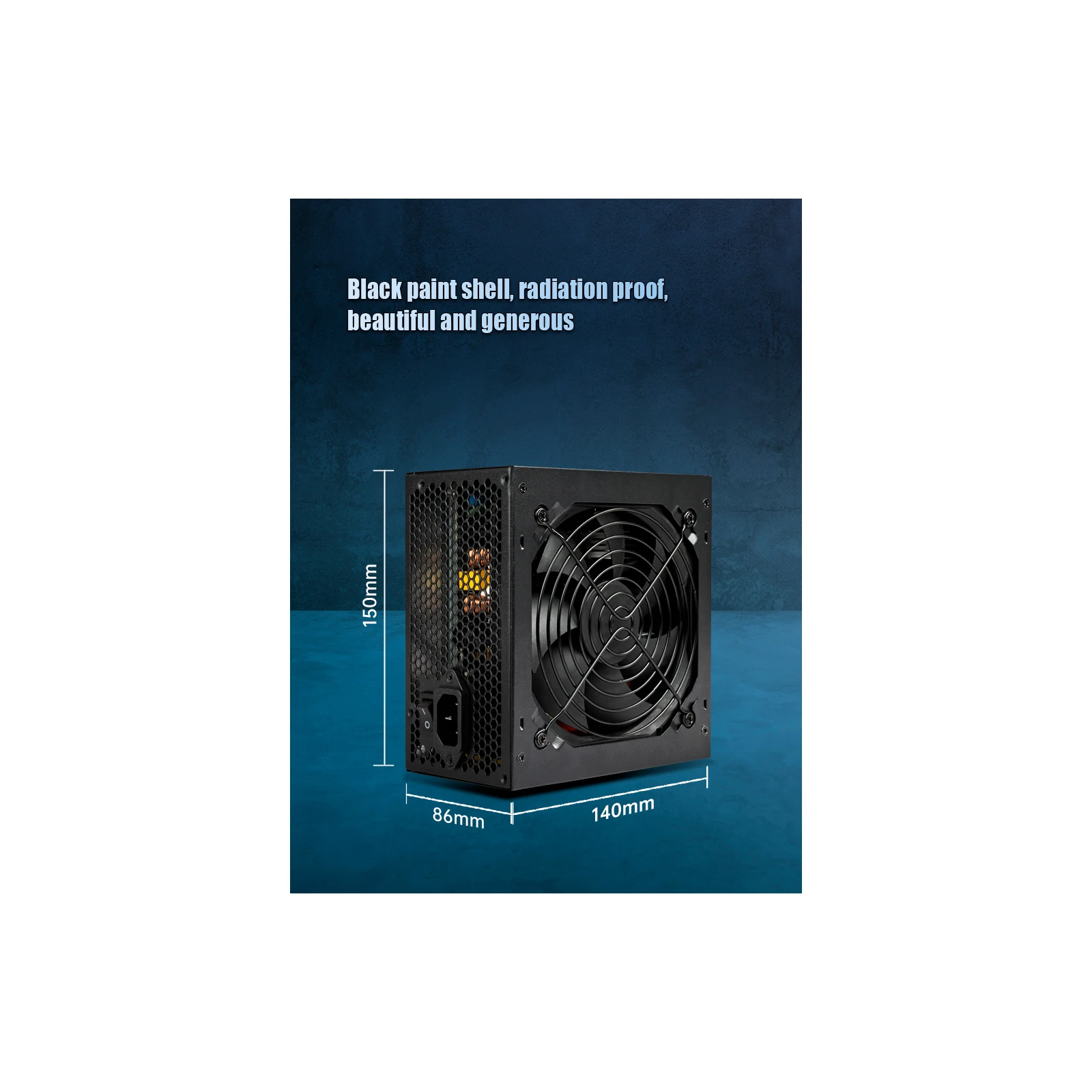 PcСooler 600W (HW600-NP) (UA) Тип ПК: для комп'ютерів; Стандарт