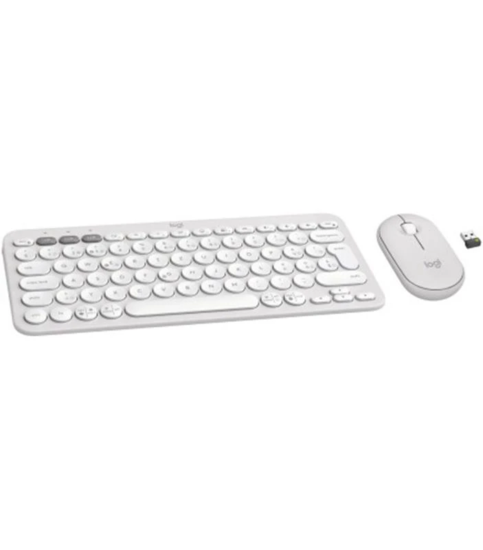 Logitech Pebble 2 Combo White (920-012240) (UA) Подключение беспроводное