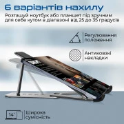 Promate PocketMount Grey (pocketmount.grey)
