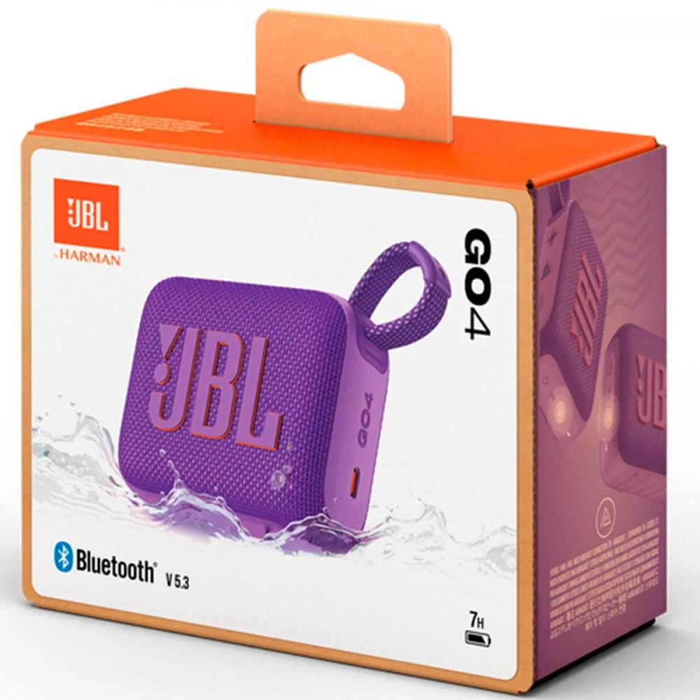 JBL Go 4 Purple (JBLGO4PUR) Установка полочна