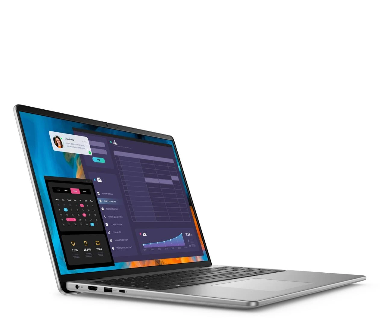 Dell Vostro 16 5640 Core 7-150U/16GB/512/Win11P (N1001VNB5640EMEA01) Процессор: Intel® Core™ 7 150U (10 ядер, 12