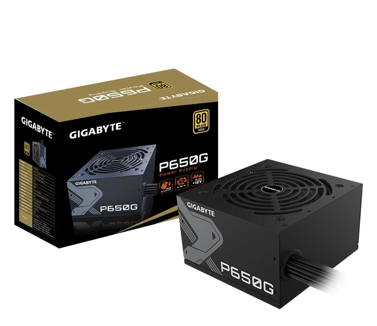 Gigabyte P650G 650W 80 Plus Gold (GP-P650G) EU Максимальная мощность, Вт: 650 Вт;