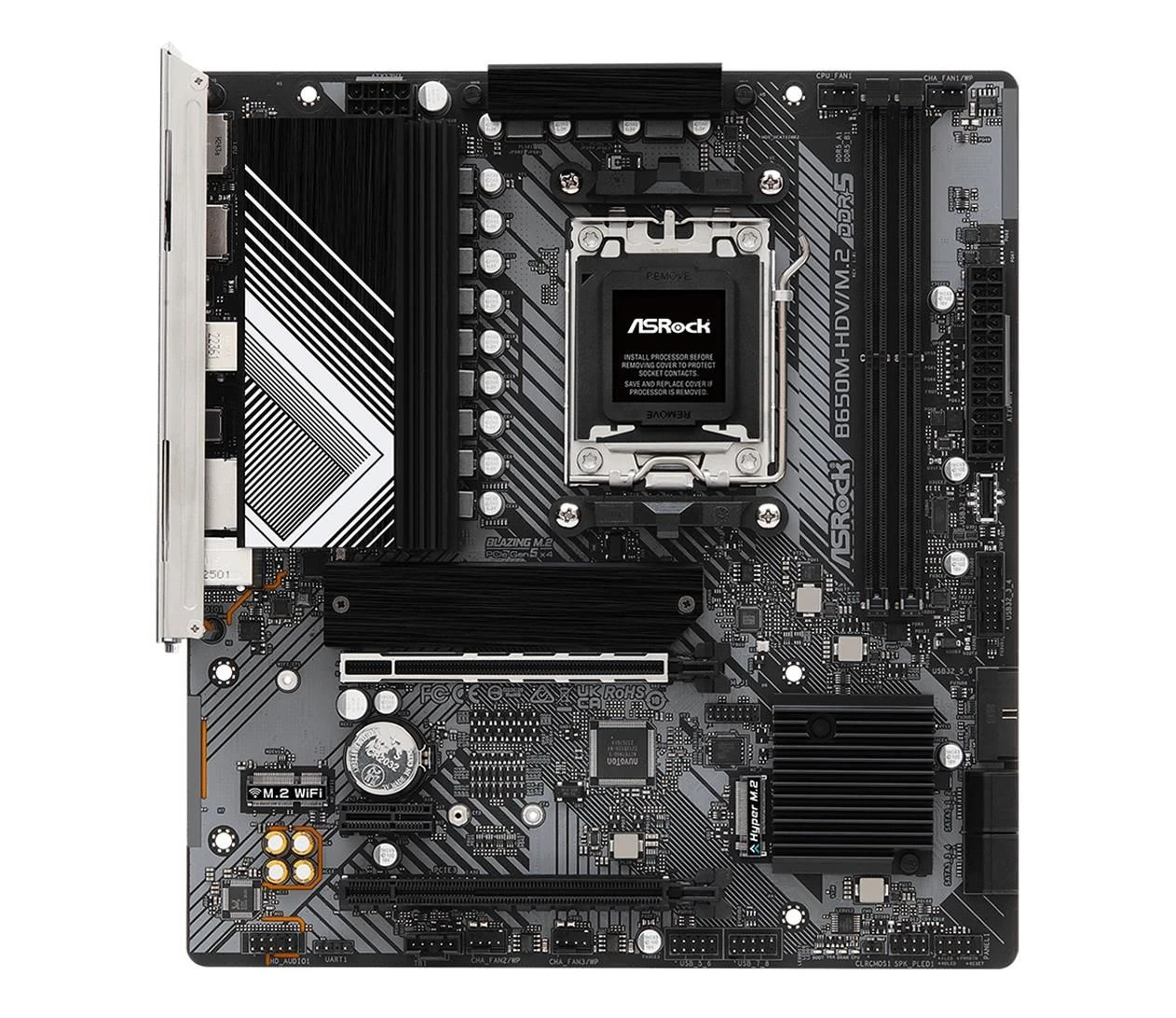 ASRock B650M-HDV/M.2 EU Конструкция силовой части: 8+2+1;