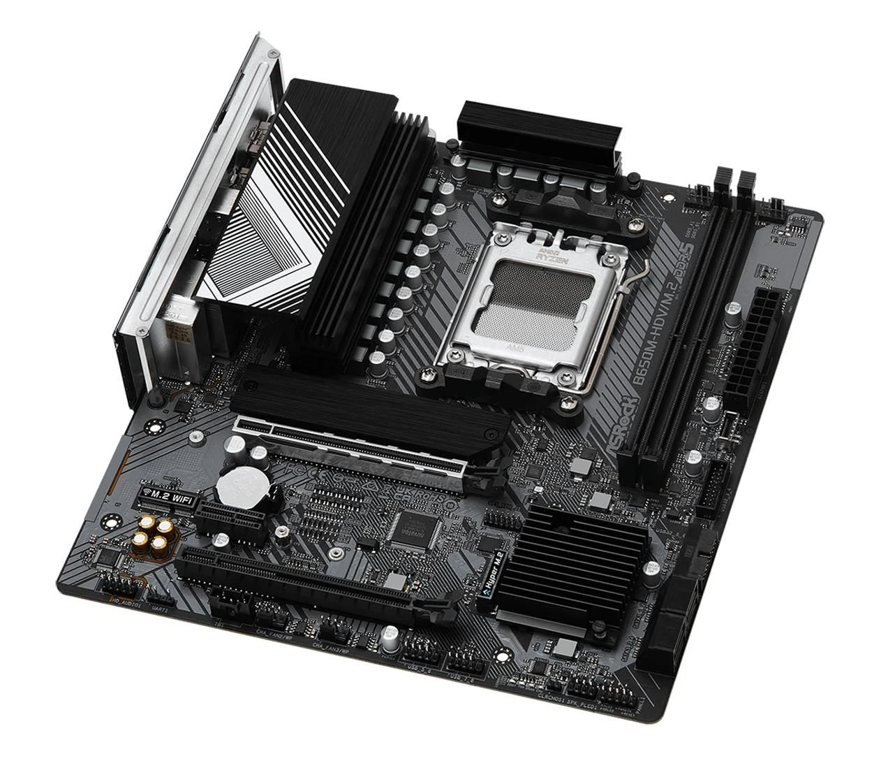 ASRock B650M-HDV/M.2 EU Конструкція силової частини: