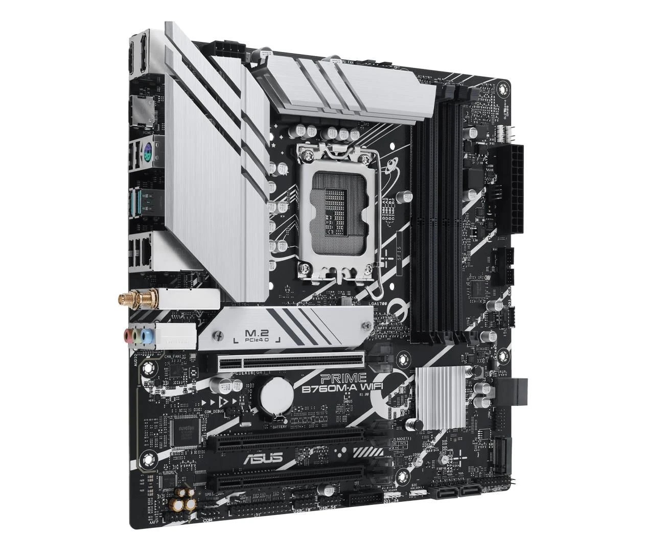 ASUS PRIME B760M-A WIFI EU Тип охлаждения чипсета материнской платы  Пассивный