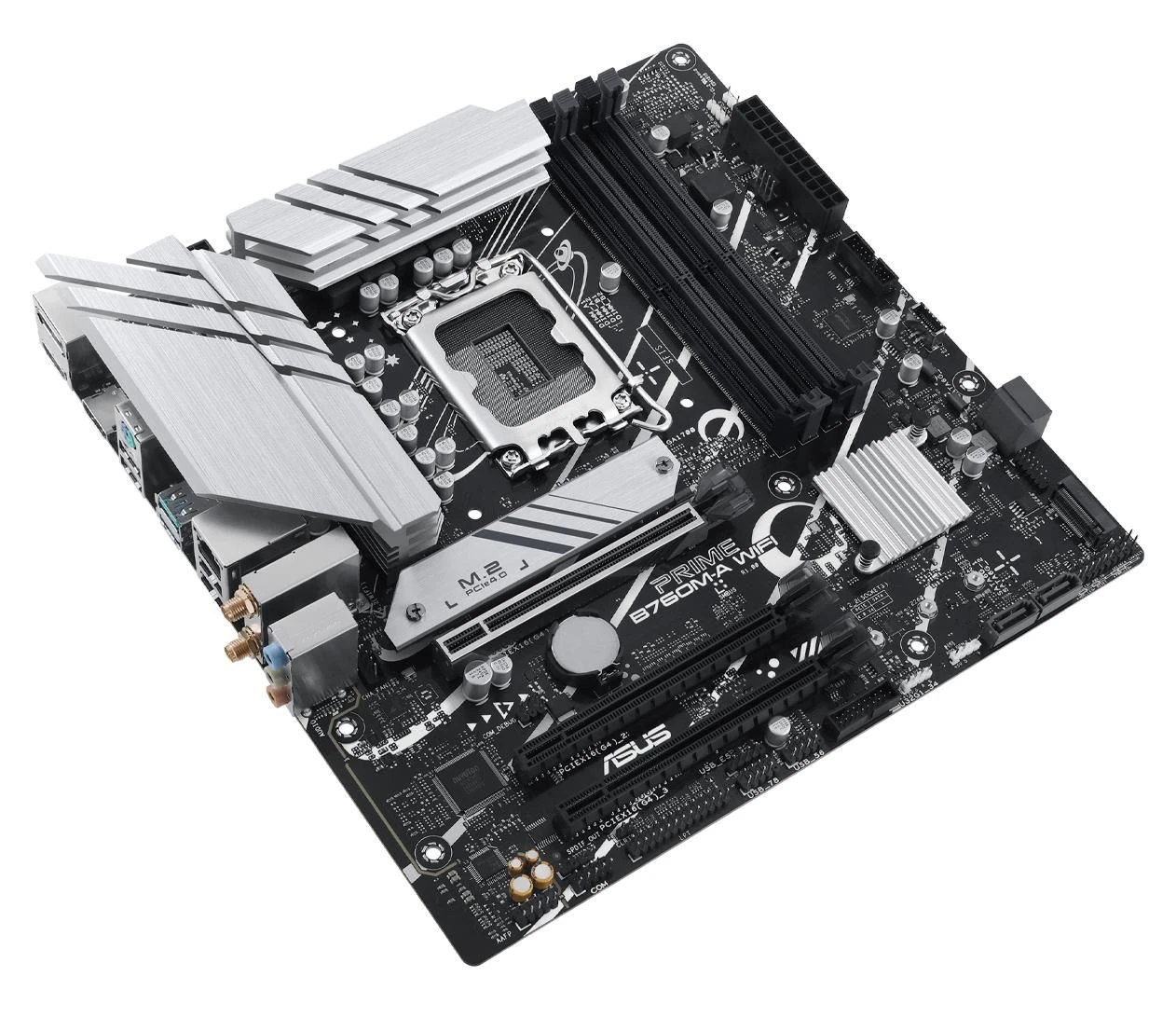 ASUS PRIME B760M-A WIFI EU Совместимость с SSD-накопителями m.2 с радиатором  нет