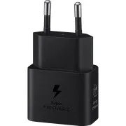 Сетевое зарядное устройство Samsung Type-C 25W Power Adapter Black (w/o cable) (EP-T2510XBEGEU) (UA)