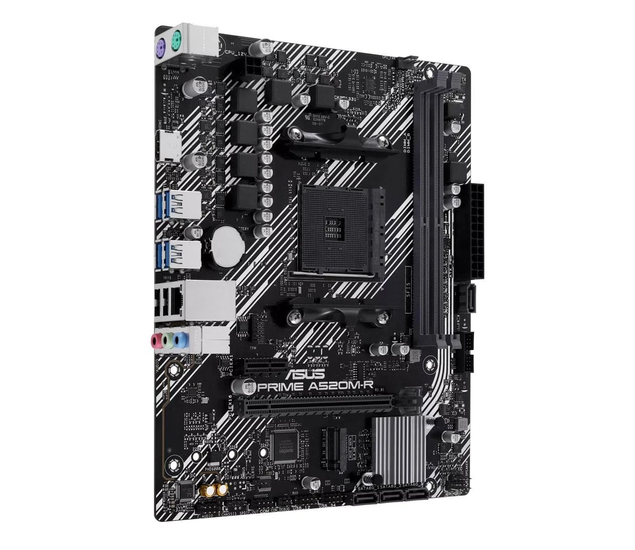 ASUS PRIME A520M-R EU Тип охолодження чіпсету материнської плати  Пасивний