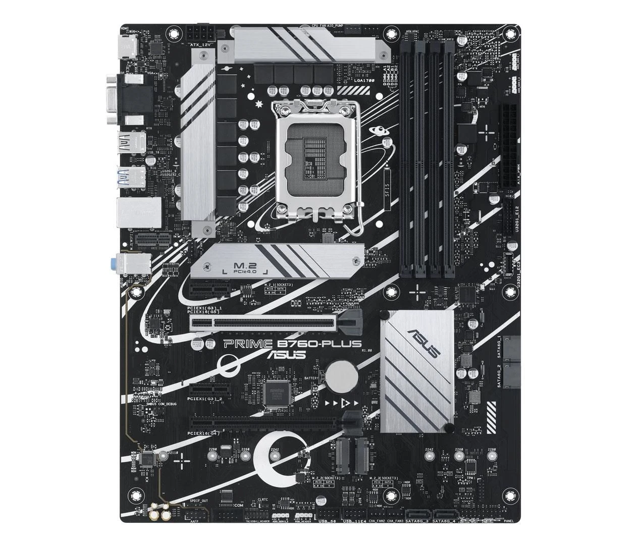 ASUS PRIME B760-PLUS EU Підтримувані сімейства процесорів  Intel Core i9; Intel Core i7; Intel Core i5; Intel Core i3; Intel Celeron; Intel Pentium