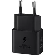 Сетевое зарядное устройство Samsung Type-C 25W Power Adapter Black (w/o cable) (EP-T2510XBEGEU) (UA)
