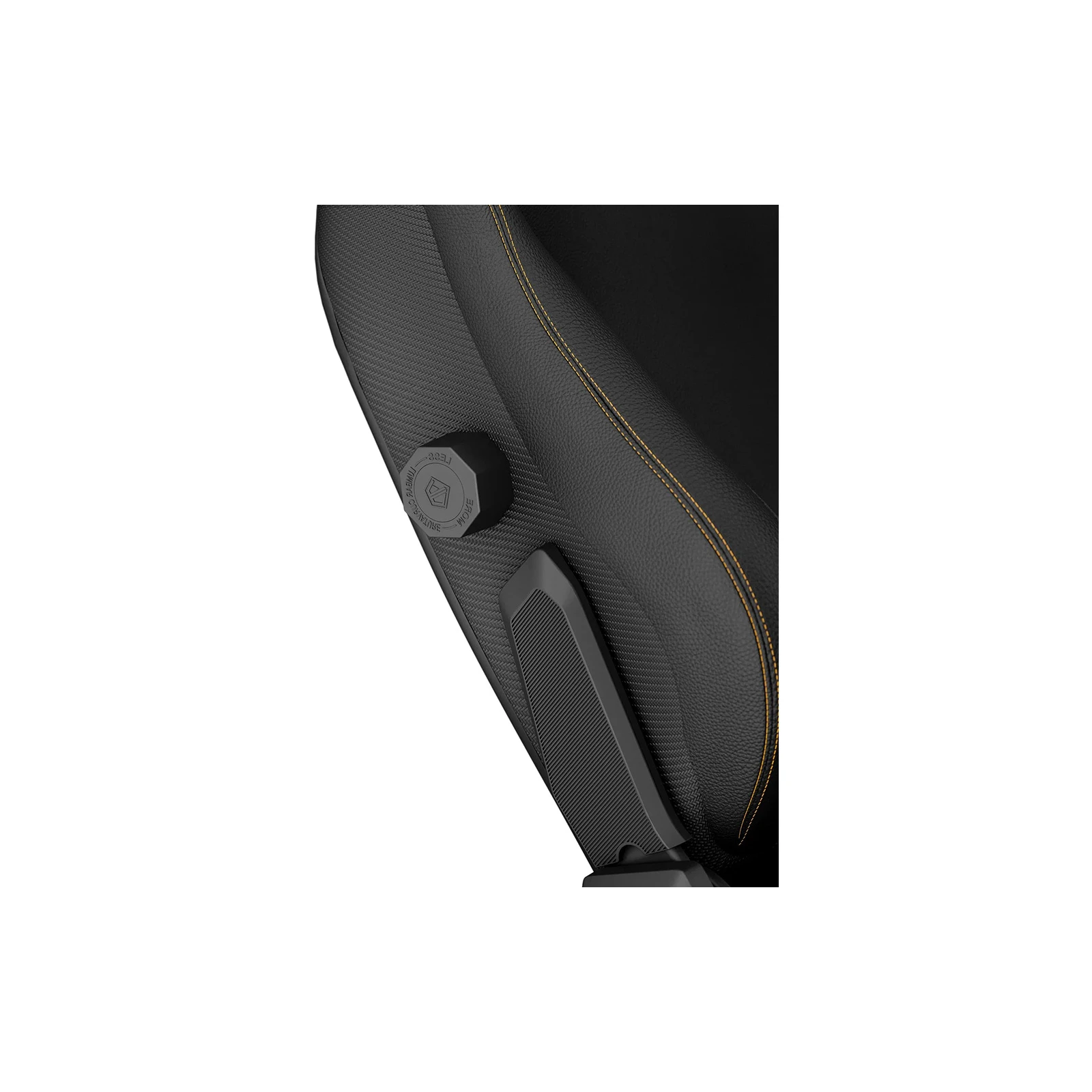 Anda Seat Kaiser 3 Size L Black (AD12YDC-L-01-B-PV/C) (UA) Нижний порог высоты сиденья 44.5 см