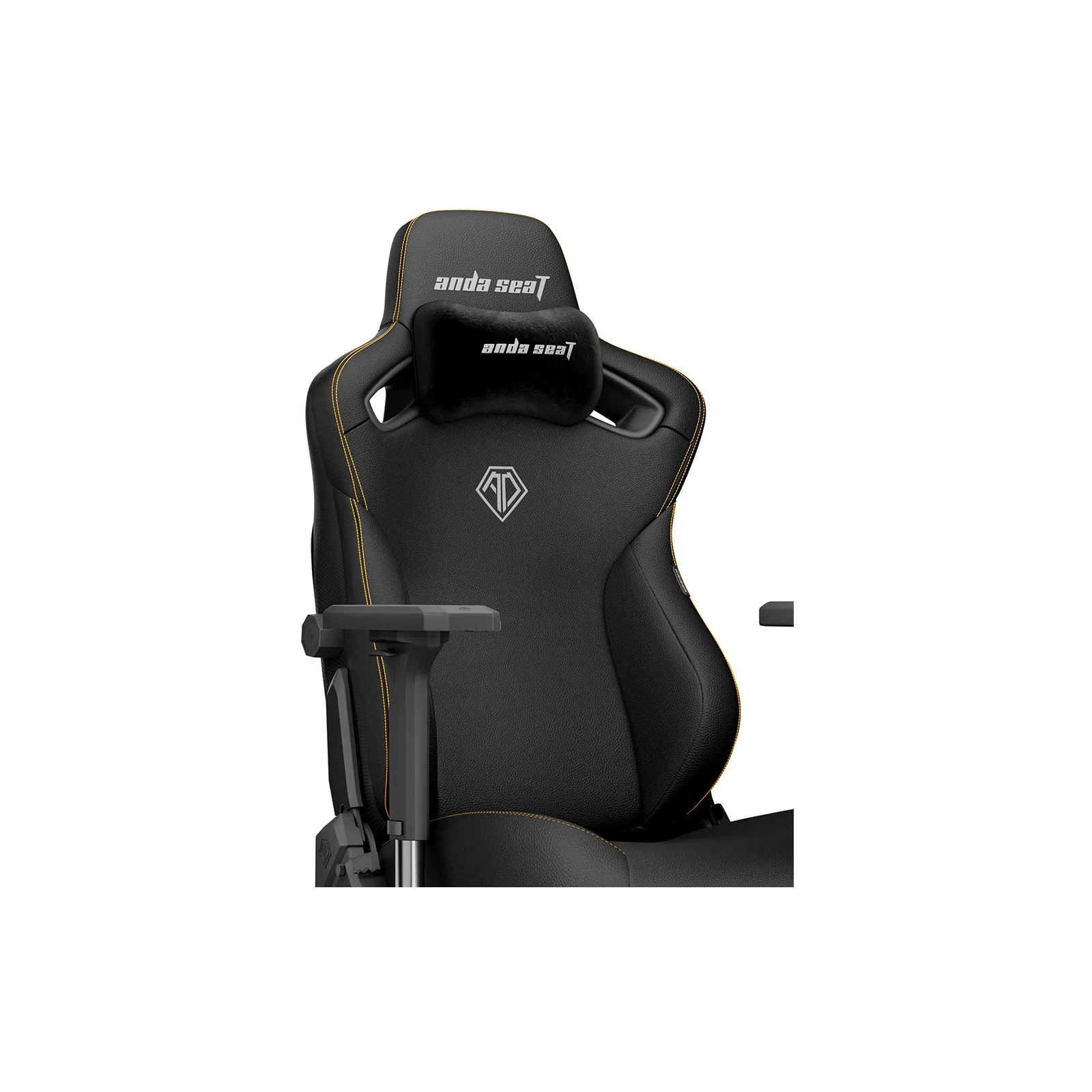 Anda Seat Kaiser 3 Size L Black (AD12YDC-L-01-B-PV/C) (UA) Предел наклона спинки 165°