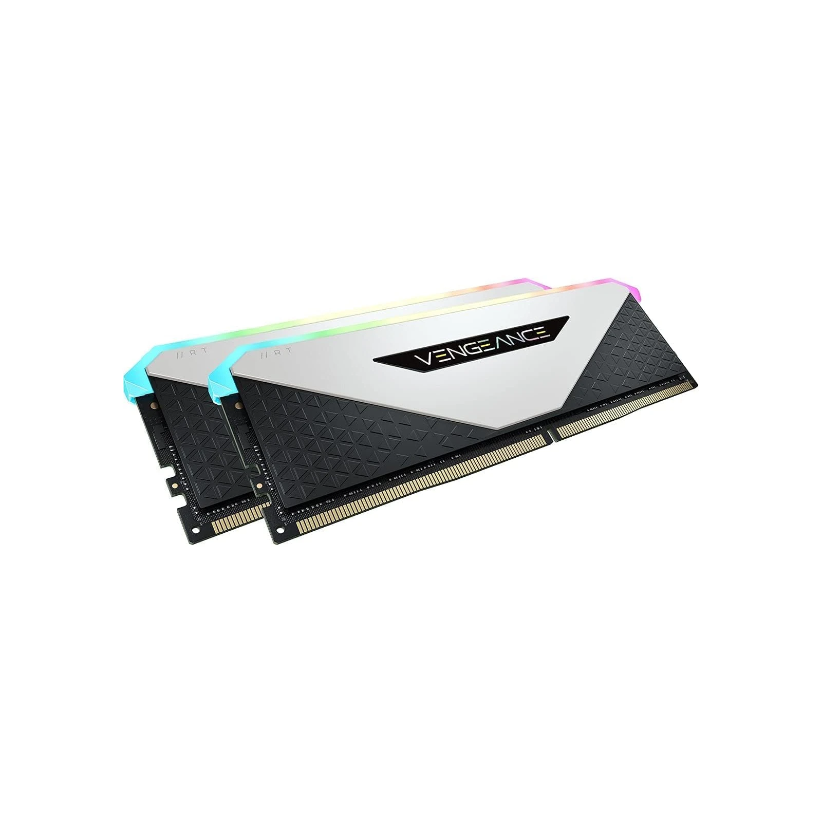DDR4 32GB (2x16GB) 3600 MHz Vengeance RGB RT White Corsair (CMN32GX4M2Z3600C18W) (UA) Частота пам'яті 3600 МГц