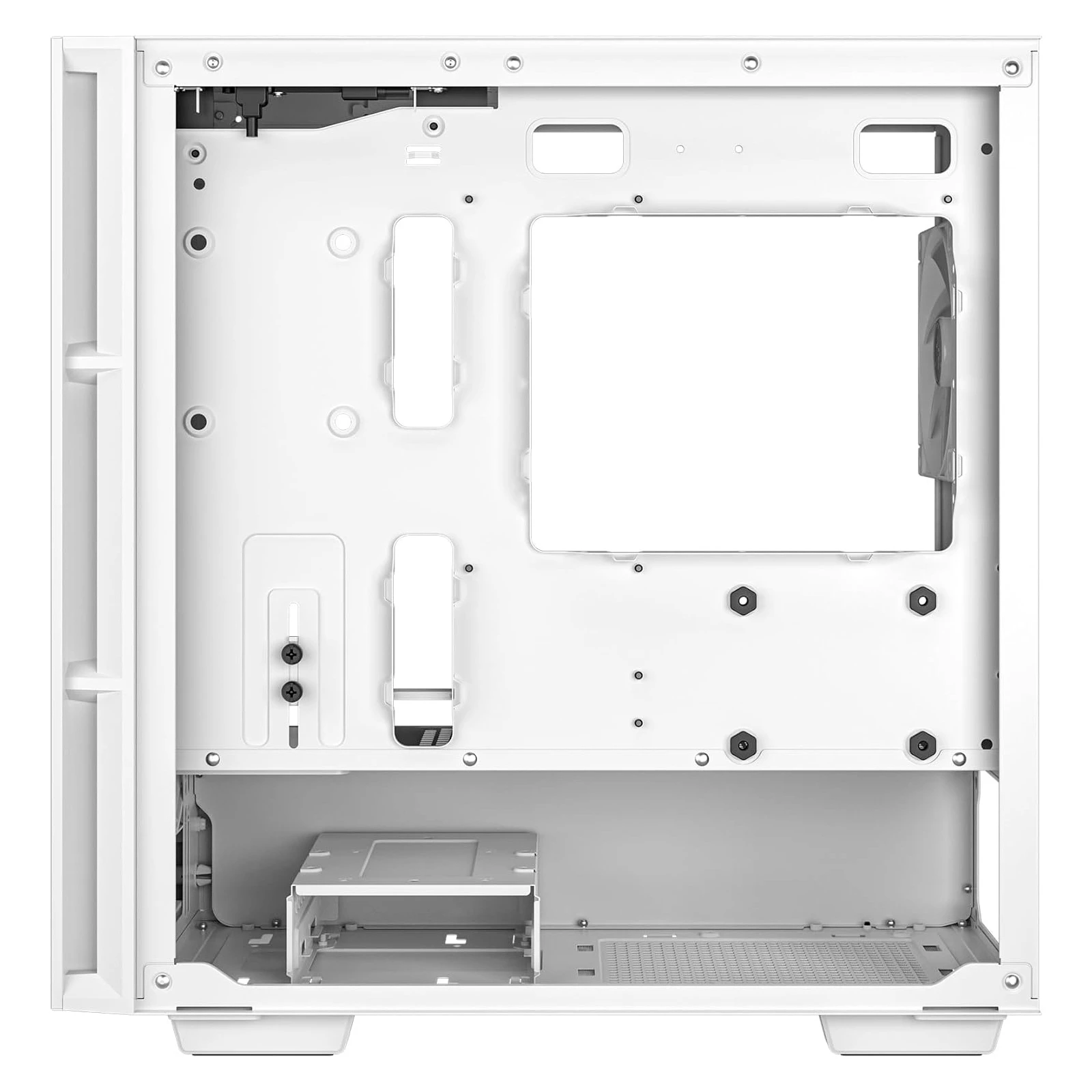 Deepcool CH360 White (UA) Розташування блока живлення нижнє