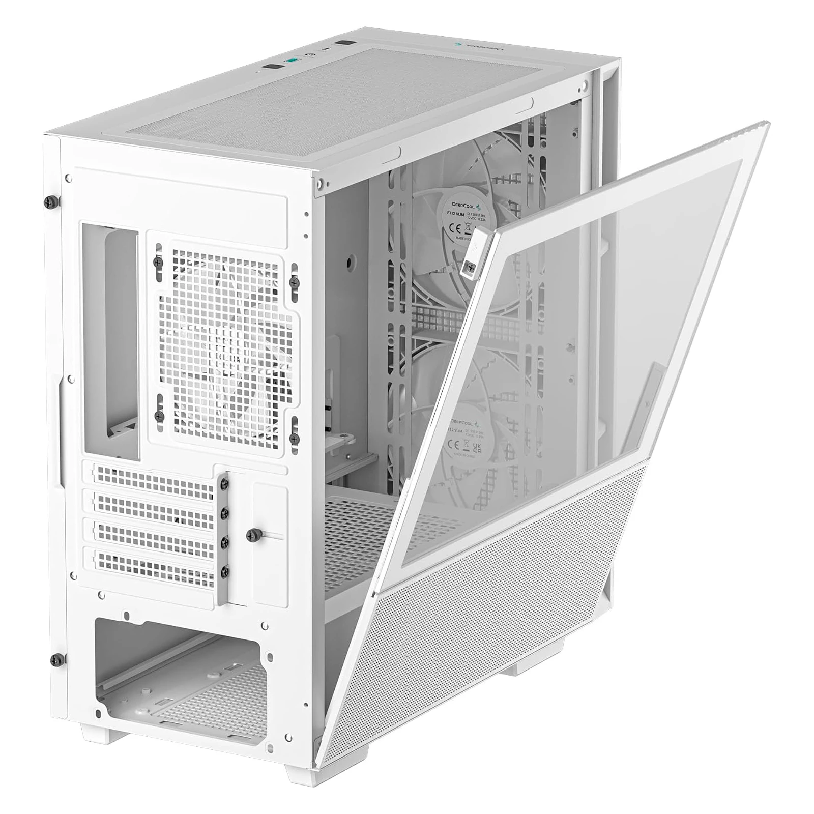 Deepcool CH360 White (UA) Наявність блока живлення без блоку живлення