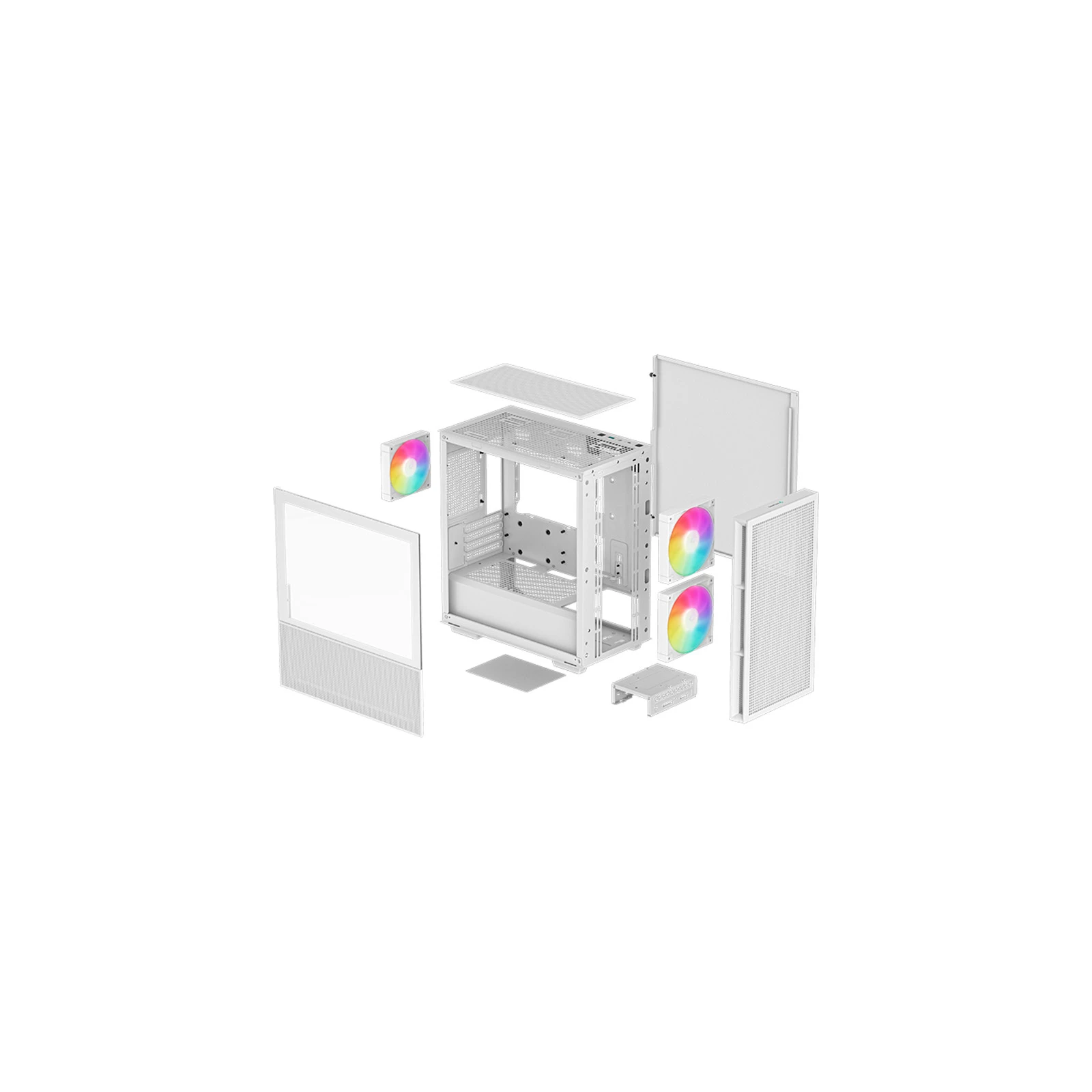 Deepcool CH360 White (UA) Спосіб установки вертикальний