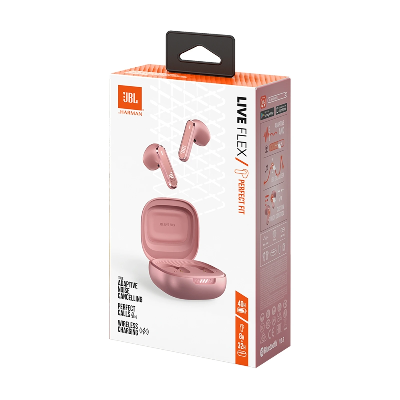 JBL Live Flex Rose (JBLLIVEFLEXROS) Тип: Hi-Fi / High-End, TWS (True Wireless Stereo);