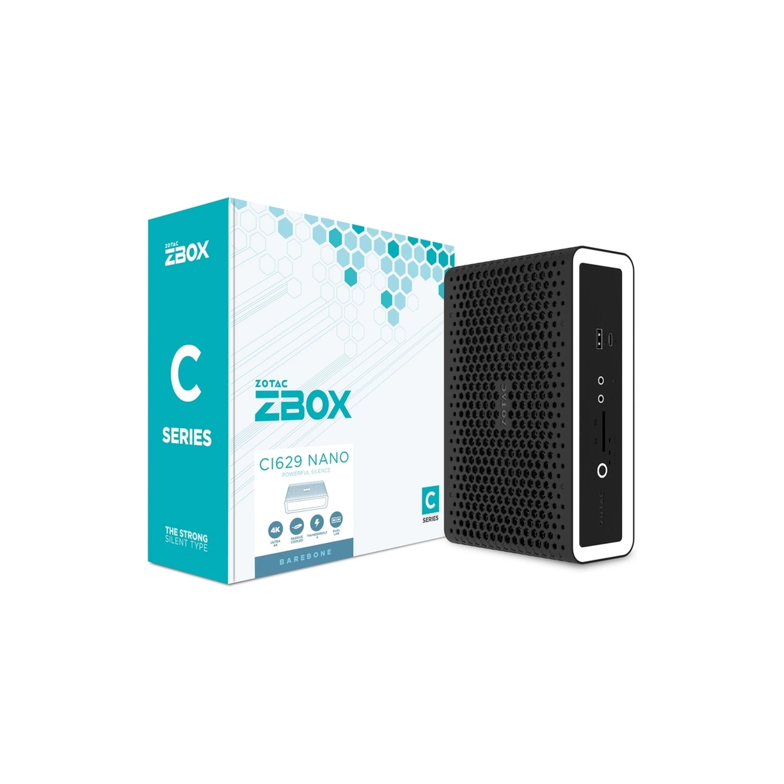 Zotac CI629 nano (ZBOX-CI629NANO-BE) (UA) Тип ПК Barebone системи