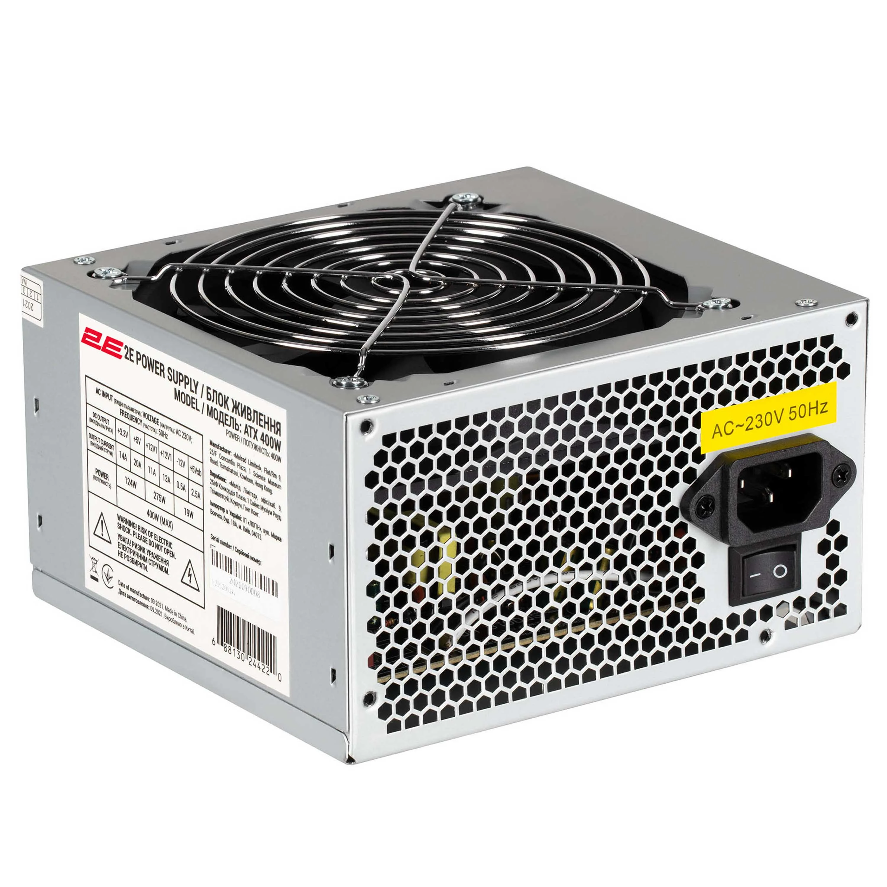 2E TeamX TMX01 з БП 2E ATX400W (2E-TMX01) (UA) Тип корпусу Mini Tower