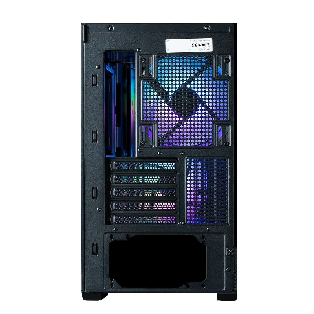 Zalman P30 AIR без БП (P30AIRBLACK) (UA) Охолодження 2 x 120мм вентилятора на передній панелі /(вентилятори опціонально); 2 x 140 мм попереду / (встановлені вентилятори ARGB); 2 x 140 мм на верхній панелі / (вентилятори опціонально); 3 x 120 мм на верхній панелі/(вентилятори опціонально); 3 x 120 мм на нижній панелі/(вентилятори опціонально); 2 x 140 мм на нижній панелі/(вентилятори опціонально); 1 x 120 мм на задній панелі/(вентилятори опціонально); 1 x 140 мм на задній панелі /(встановлений вентилятор ARGB)