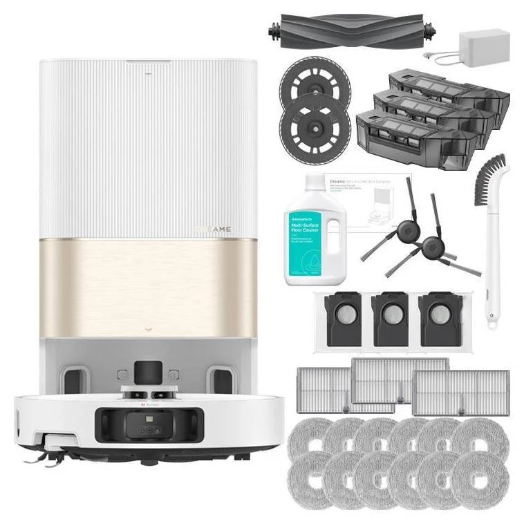 Dreame X40 Ultra Complete White Бренд: Dreame; Площа прибирання,