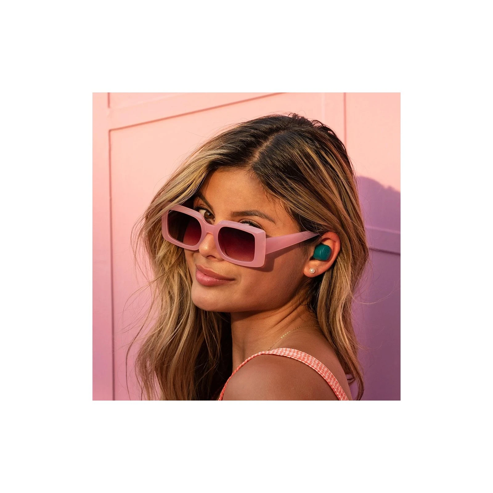 Jlab GO Air Pop Teal (IEUEBGAIRPOPRTEL124) Тип: TWS (True Wireless Stereo); Назначение: