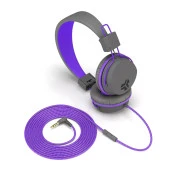 Jlab JBuddies Studio Kids Wired Graphite/Violet (IEUHJKSTUDIORGRYPRP6)