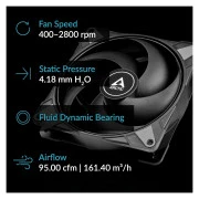 Кулер для корпуса Arctic P14 MAX/5PACK (ACFAN00290A) (UA)