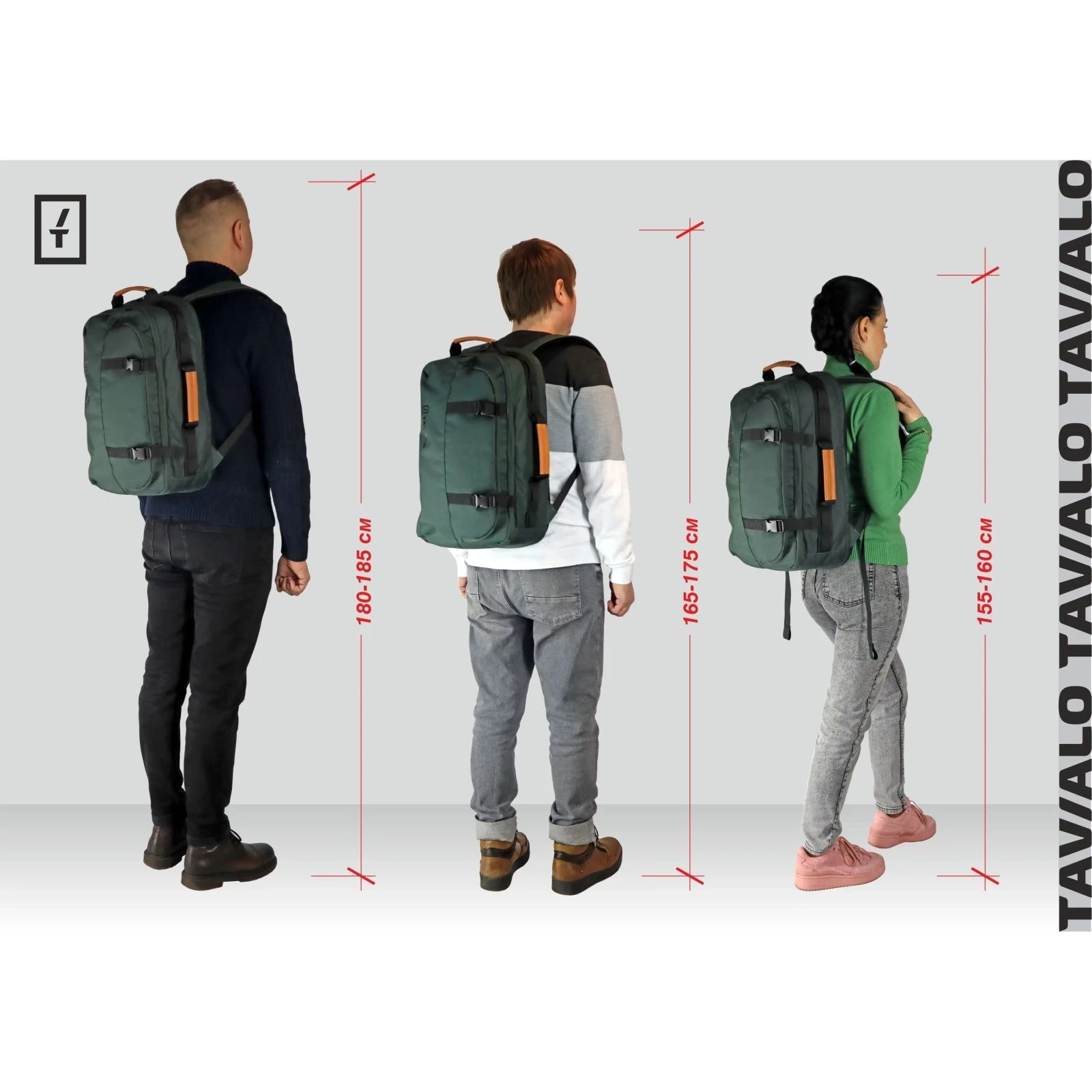 Рюкзак для ноутбука Tavialo 15.6 CityLife TC24 dark-grey, 24л (TC24-124DG) (UA) Рекомендуемый размер ноутбука: