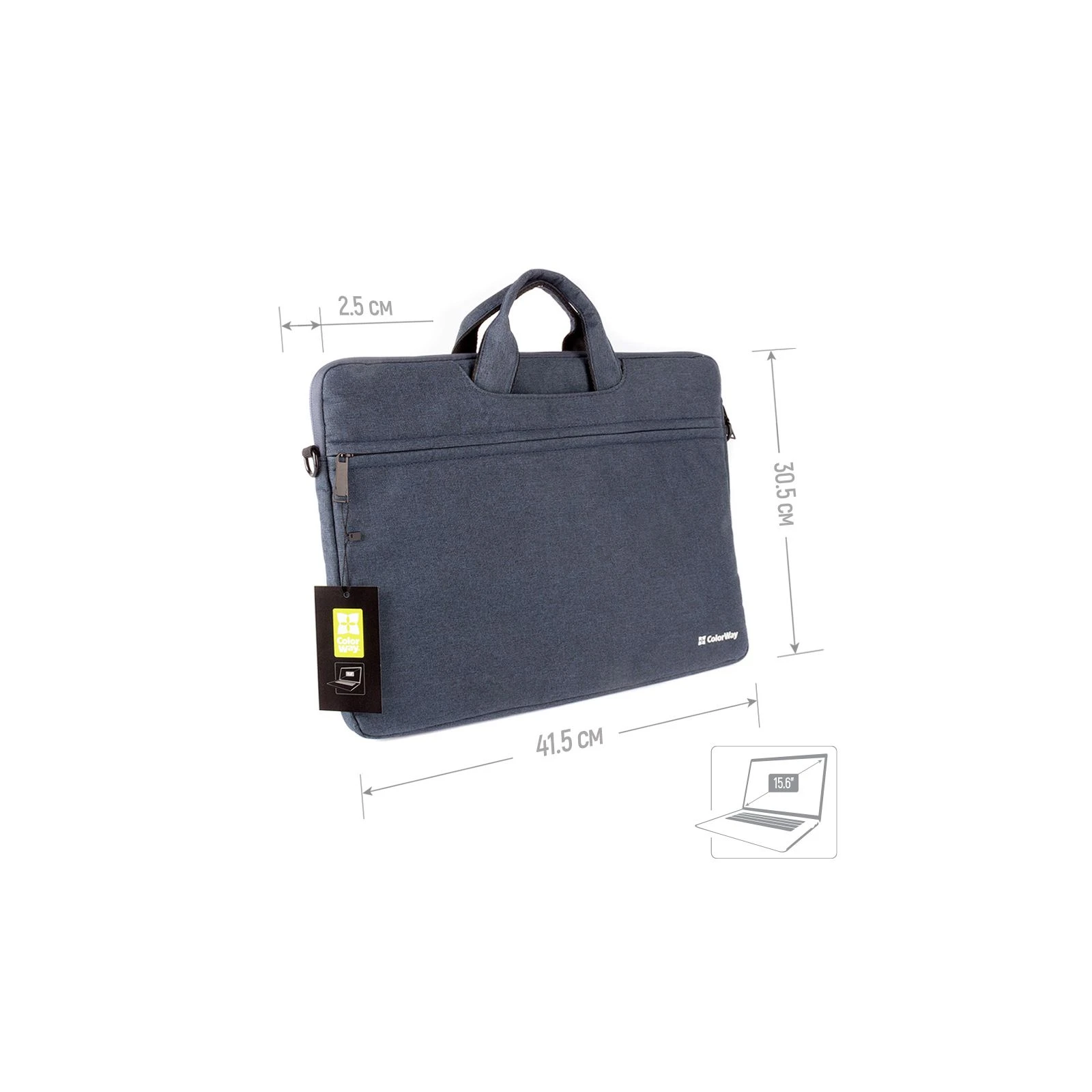 Для ноутбука ColorWay 15.6 Casual Navy (CW-LBC156-NV) (UA) Призначення: класичні; Тип