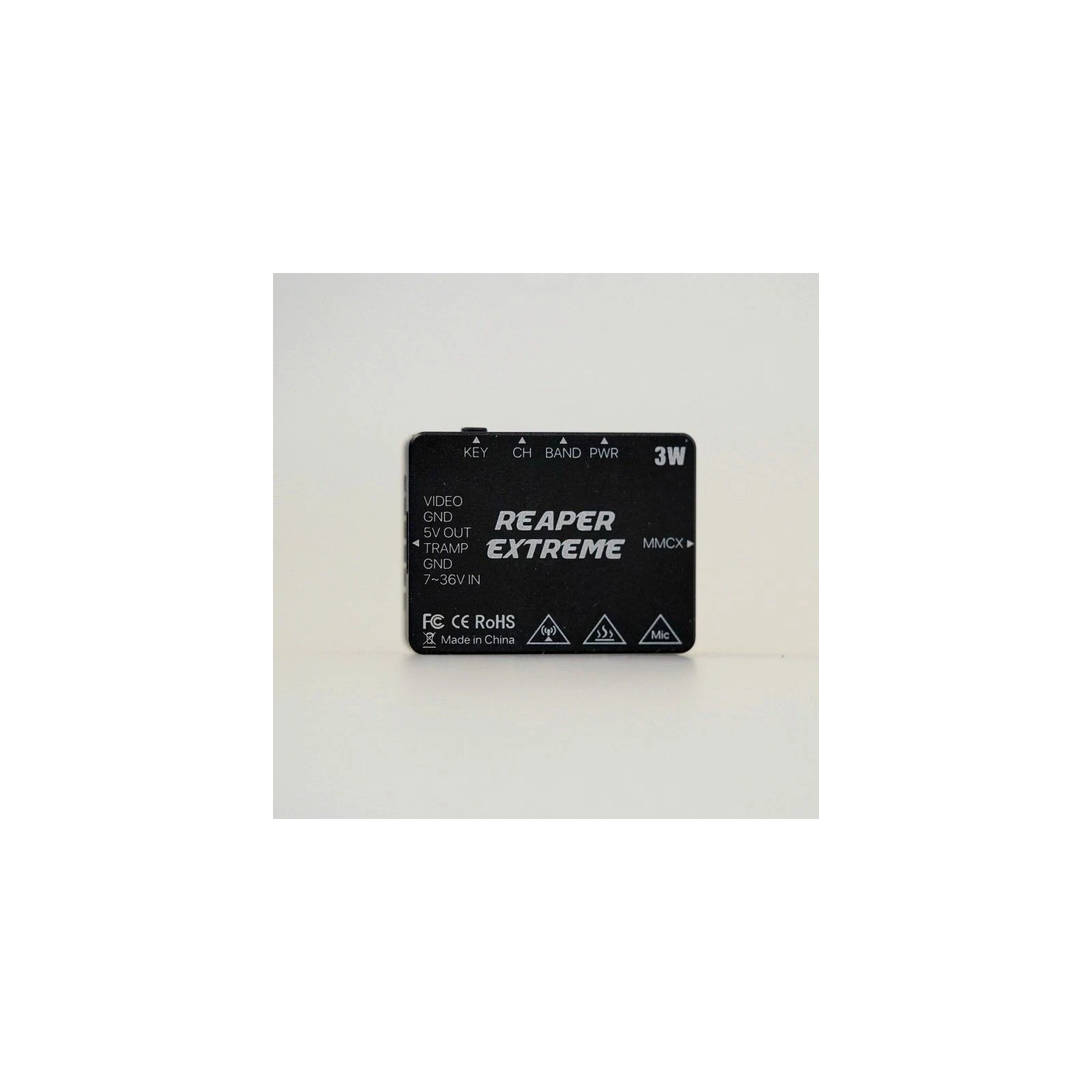 Видеопередатчик (VTX) Foxeer Reaper Extreme 3W 5.8GHz 72CH (MR1831) (UA) Входное напряжение 9-36 V