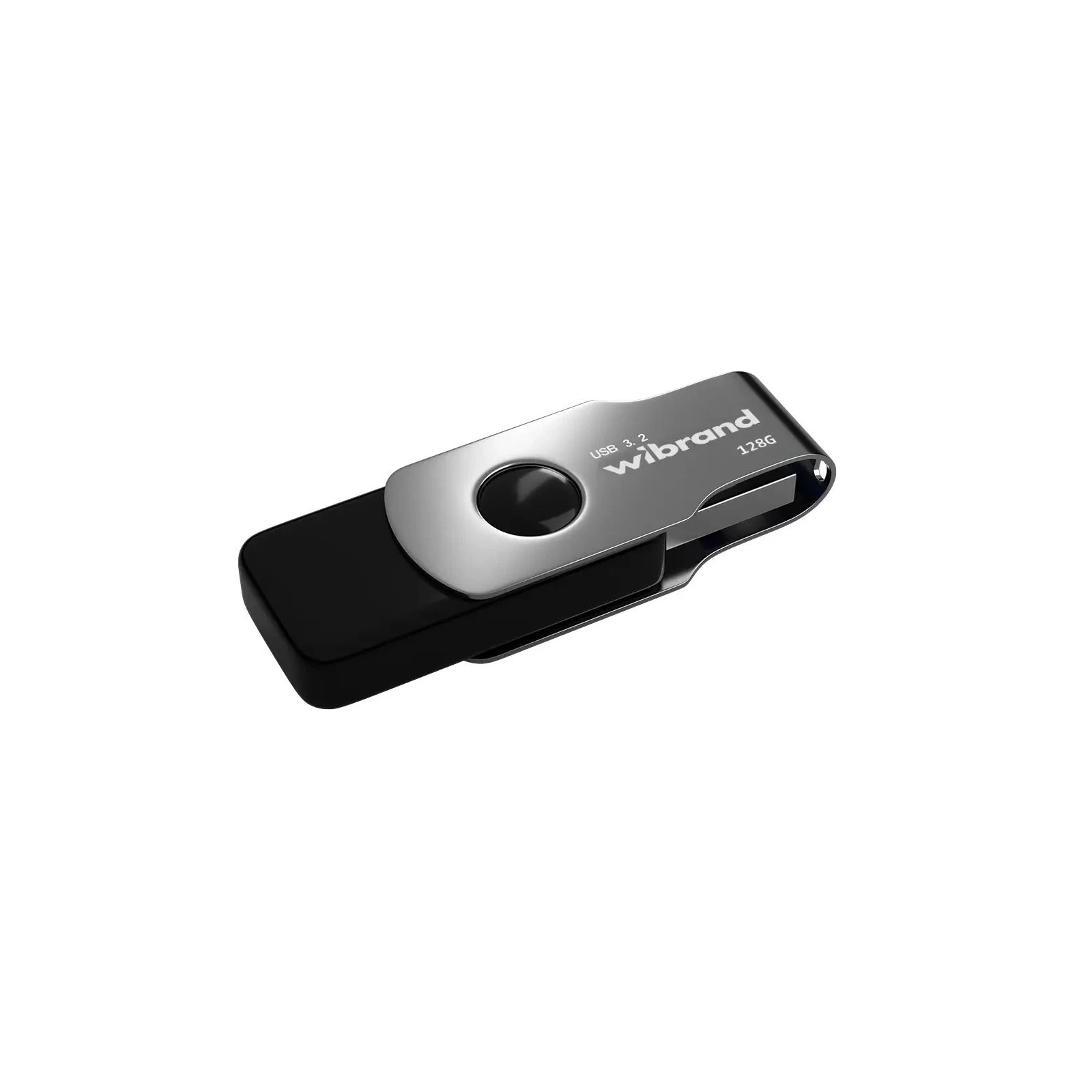 Wibrand 128GB Lizard Black USB 3.2 Gen 1 (USB 3.0) (WI3.2/LI128P9B) (UA) Тип: Классические, С выдвижным
