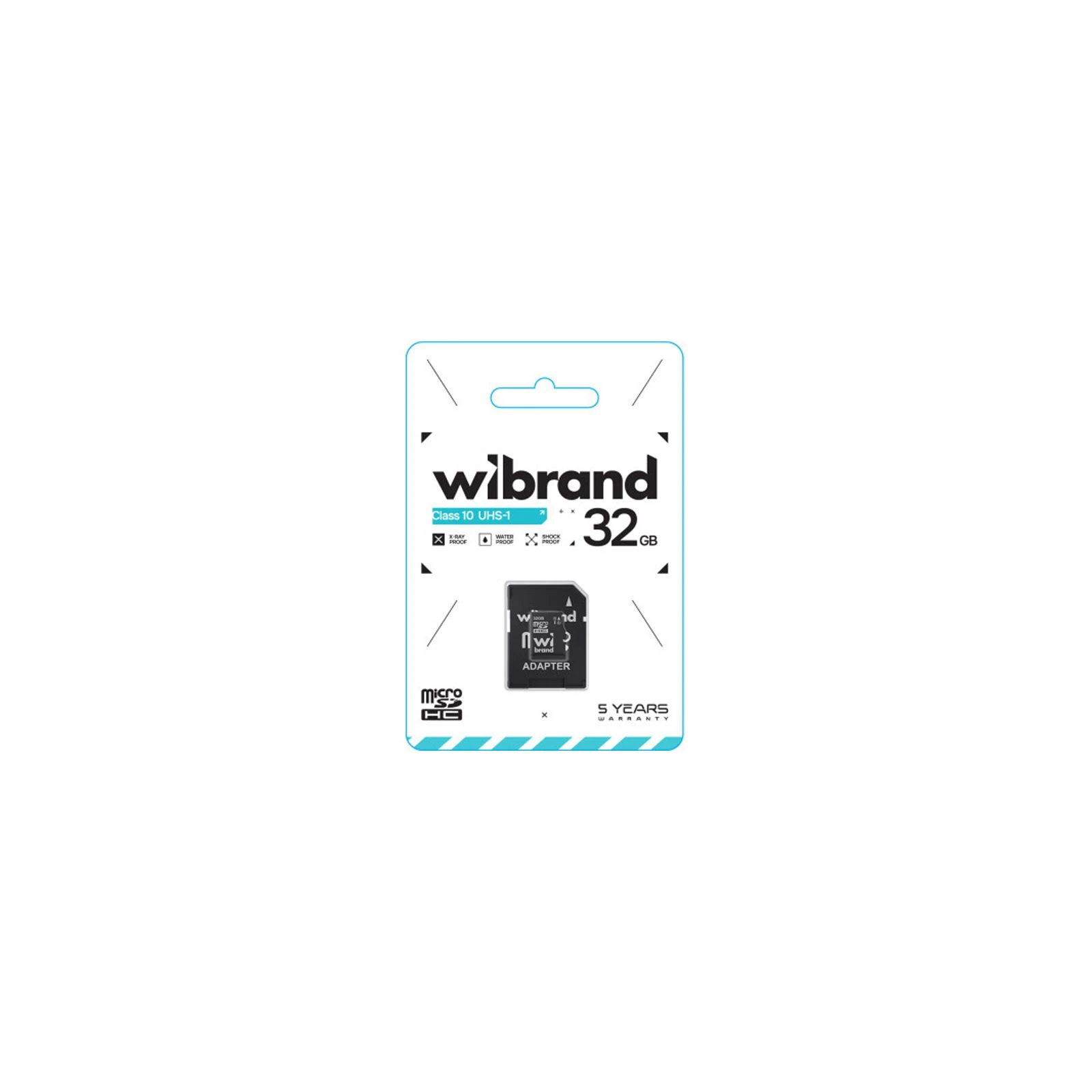 Wibrand 32GB microSD class 10 UHS-I (WICDHU1/32GB-A) Тип картки пам'яті microSDXC; Об'єм