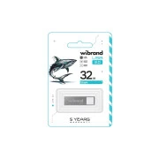 Wibrand 32GB Shark Silver USB 2.0 (WI2.0/SH32U4S) (UA)