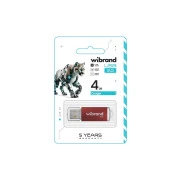 Wibrand 4GB Cougar Red USB 2.0 (WI2.0/CU4P1R) (UA)