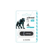 Wibrand 4GB Panther Black USB 2.0 (WI2.0/PA4P2B) (UA)