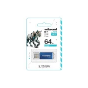 Wibrand 64GB Cougar Blue USB 2.0 (WI2.0/CU64P1U) (UA)