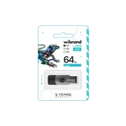 Wibrand 64GB Lizard Black USB 3.2 Gen 1 (USB 3.0) (WI3.2/LI64P9B) (UA)